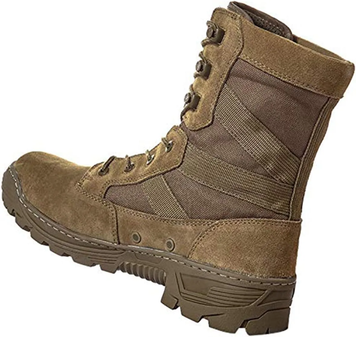 Тактические ботинки мужские, походные ботинки, низкопрофильные ботинки на шнуровке, зимние походные ботинки, легкие армейские ботинки, ботинки пустыни, коричневые Yuhai — фото 2