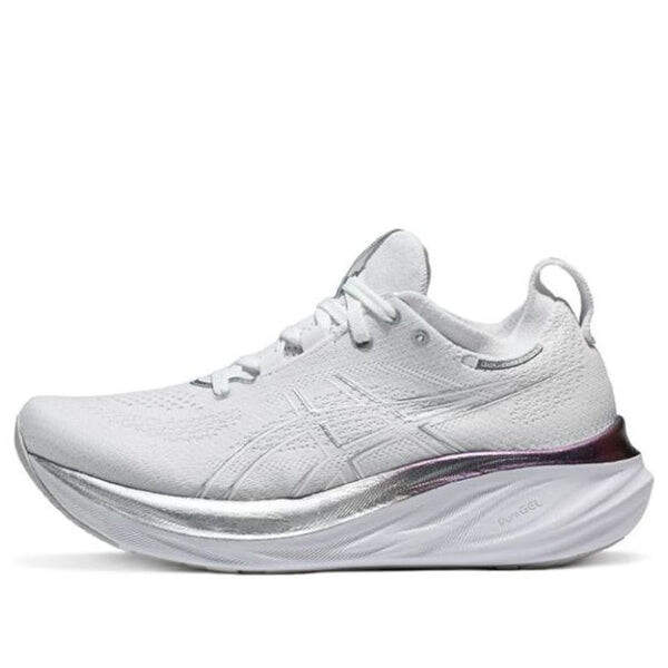 Кроссовки гель нимбус 26 платина Asics, белый