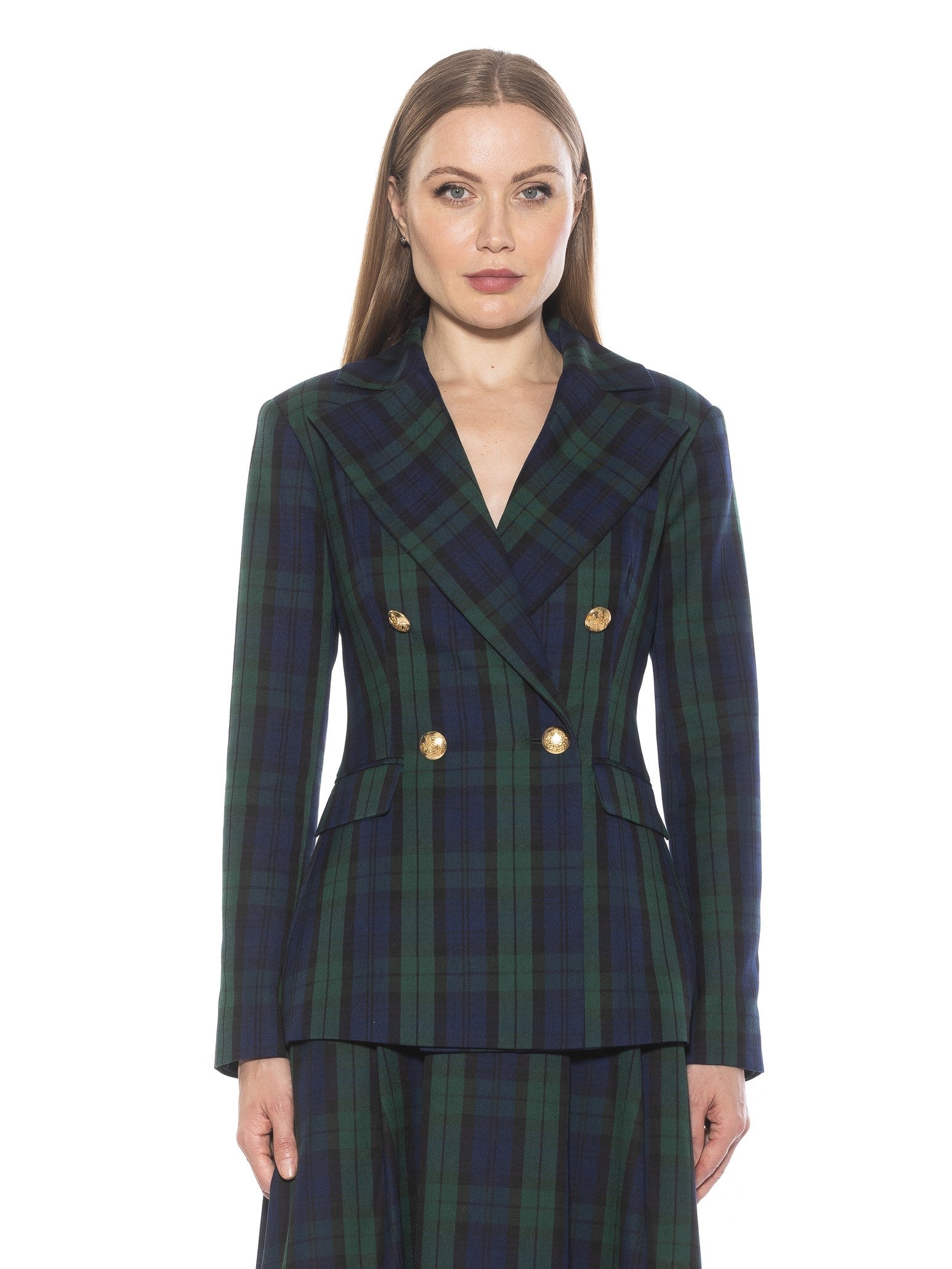 

Фарра Блейзер ALEXIA ADMOR, цвет green plaid