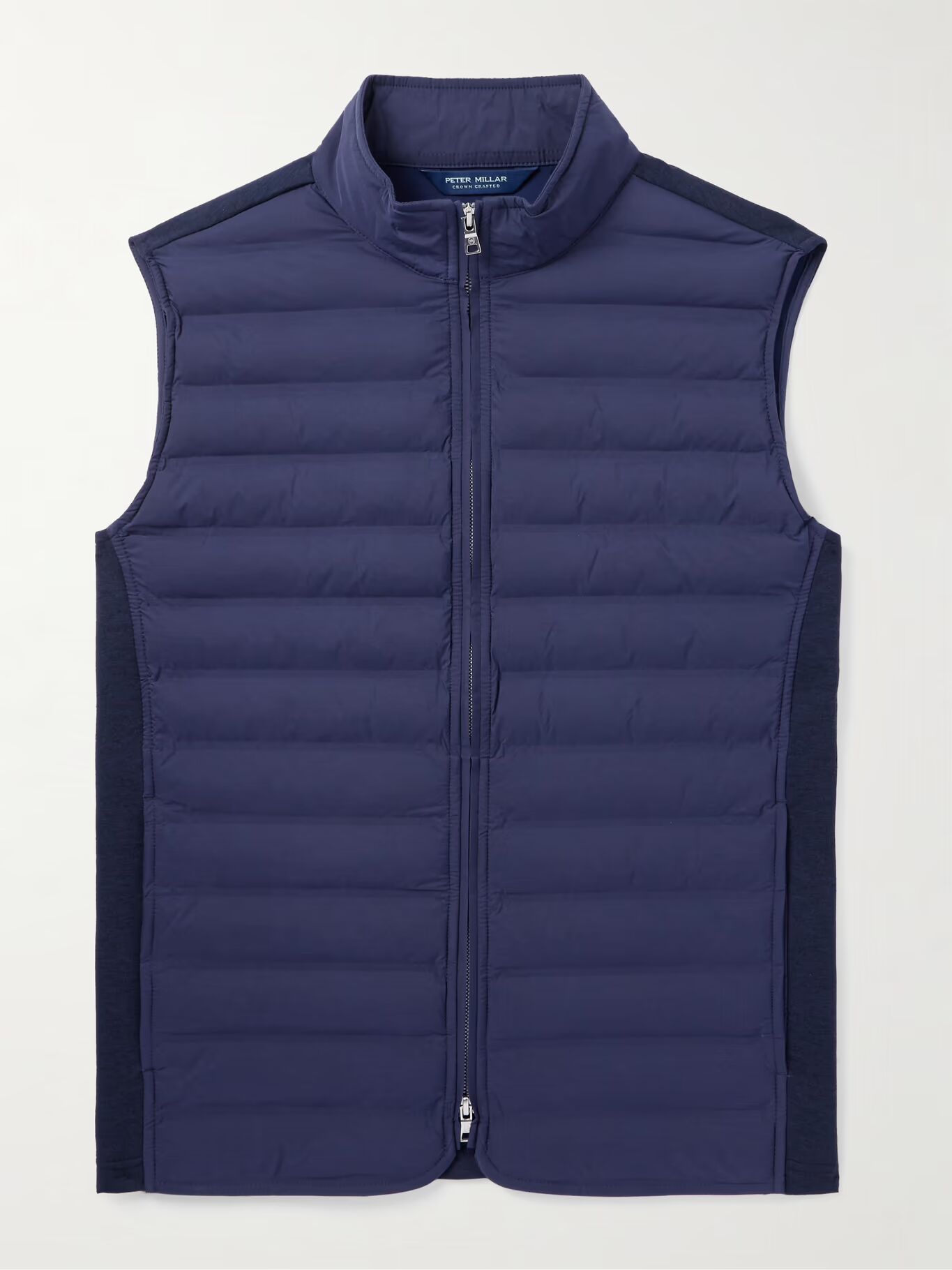 

Жилет Winsome Hybrid с подкладкой из эластичного нейлона и джерси PETER MILLAR, темно-синий