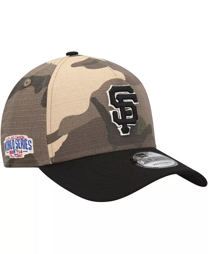 

Мужская регулируемая кепка San Francisco Giants Camo Crown A-Frame 9FORTY New Era, зеленый