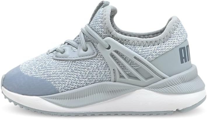 Кроссовки Puma Vikky Repeat FS Leather бело-розовые, размер 6.5 US для детей и подростков, темно-синий/сиреневый — фото 4
