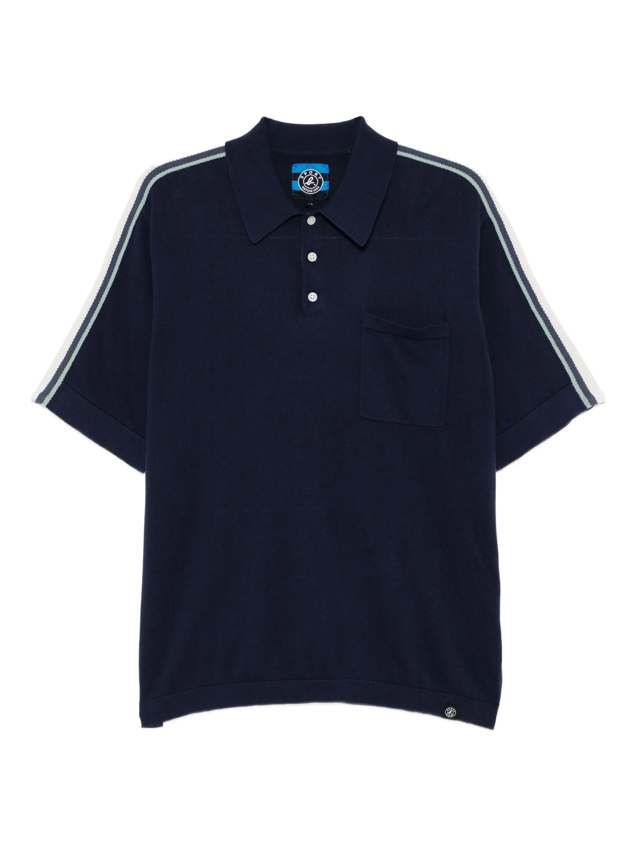 

Трикотажная рубашка поло Sport B. By Agnès B., синий