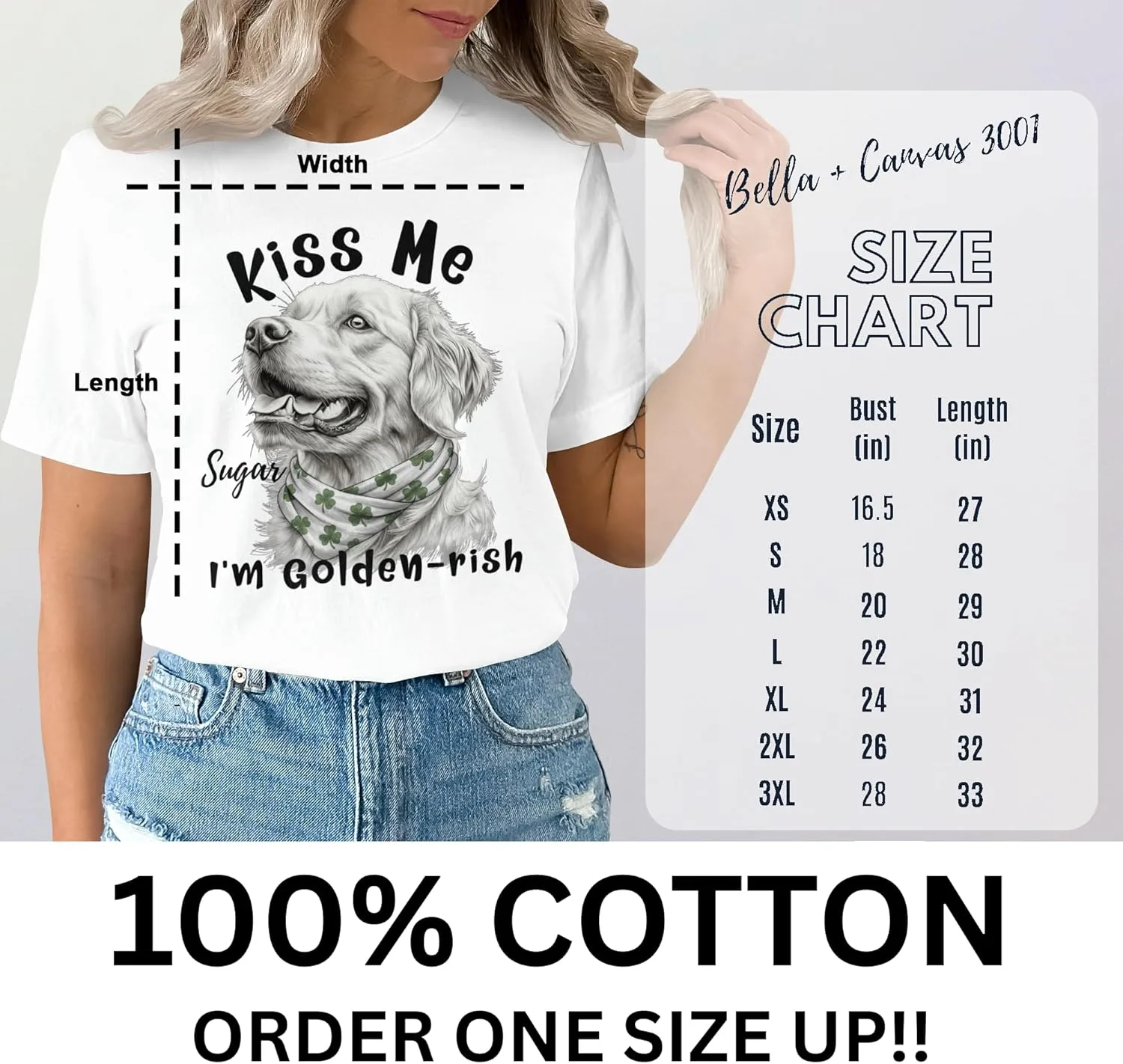 Футболка Custom Dog Mom с дизайном для Дня Святого Патрика — фото 3