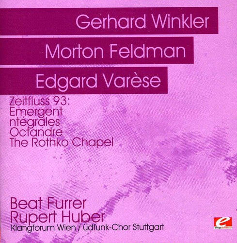 

CD диск Winkler, Gerhard: Zeitfluss 93: Winkler, Emergent & Varese