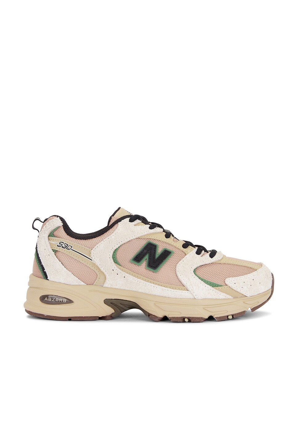 530 кроссовки New Balance, цвет Linen, Incense, & Mallard Green