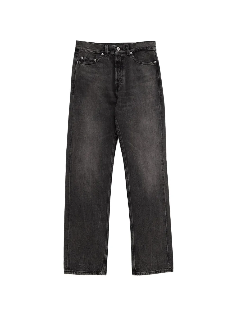 

Джинсы из селвидж денима с волнистым узором Our Legacy, черный