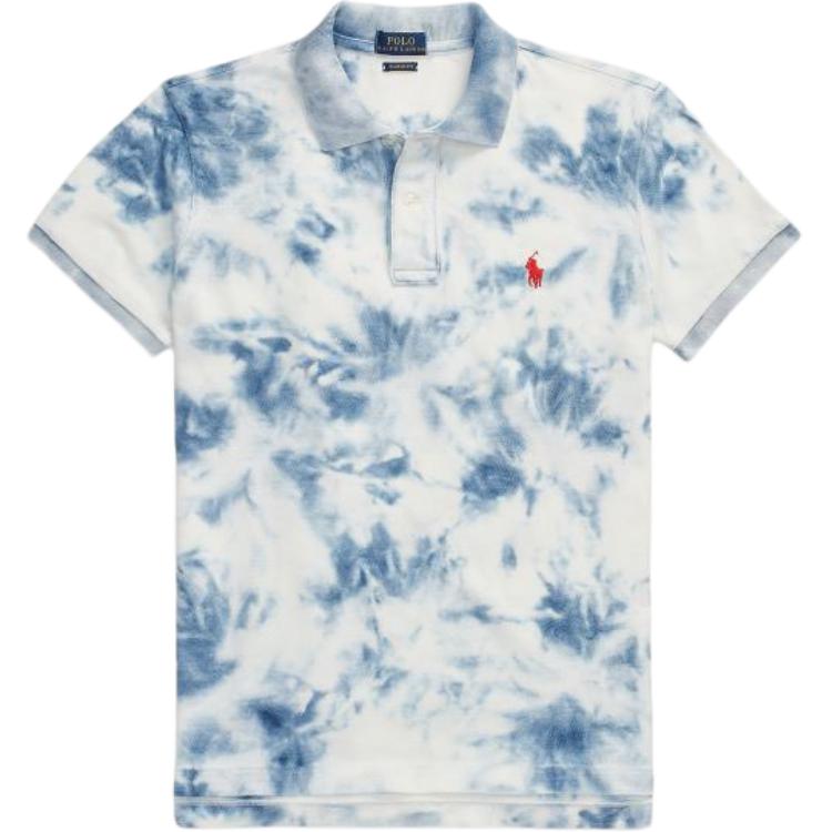 

Футболка поло женская светло-голубая Polo Ralph Lauren