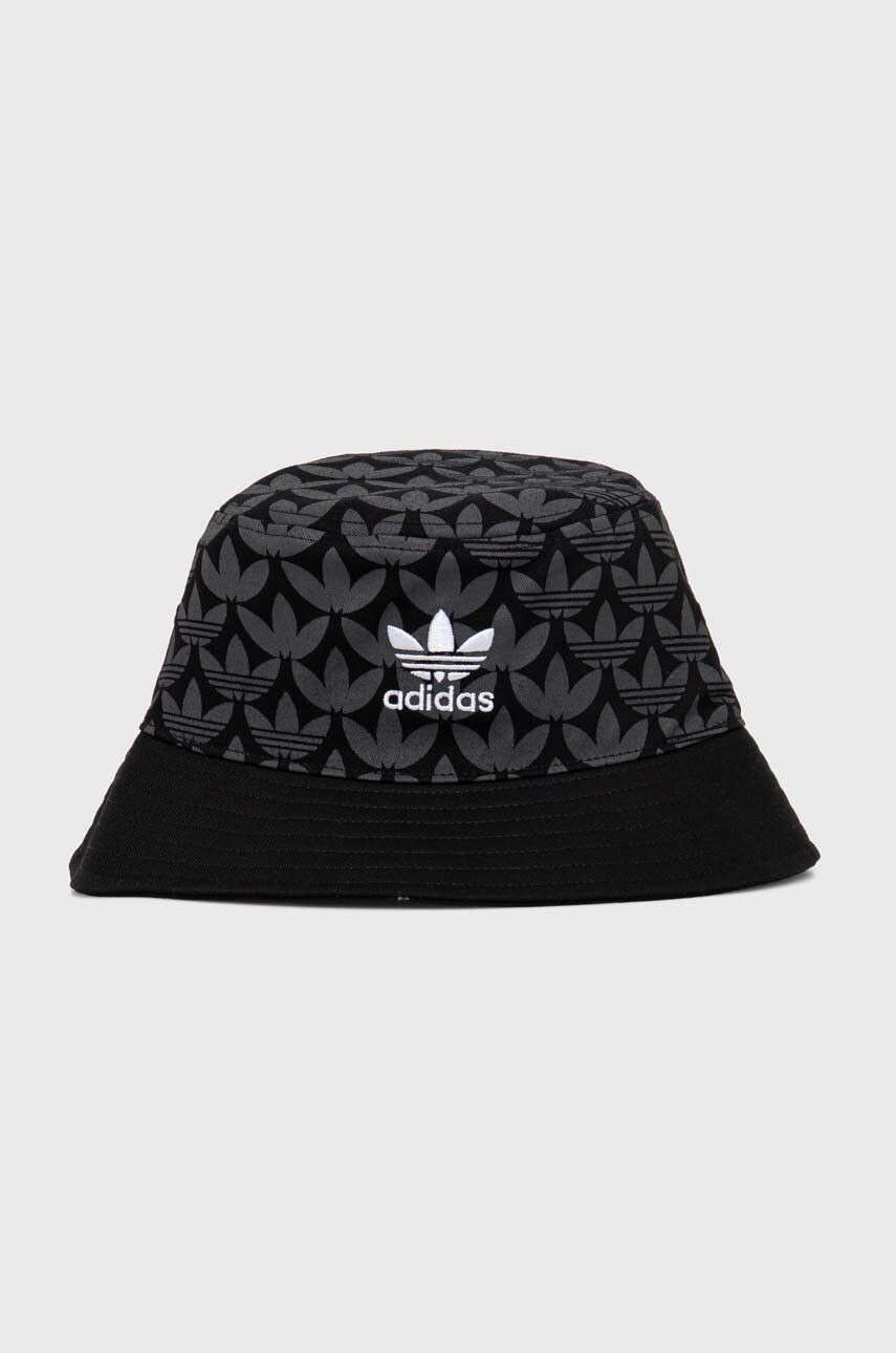 

Хлопковая кепка adidas Originals, черный