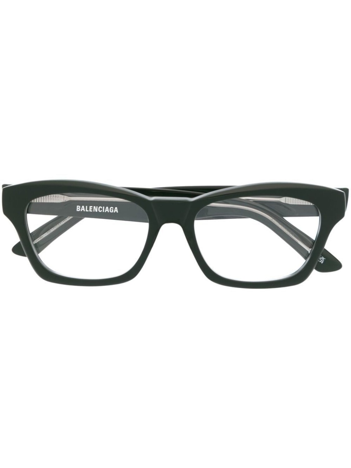 

Balenciaga Eyewear очки в квадратной оправе, зеленый