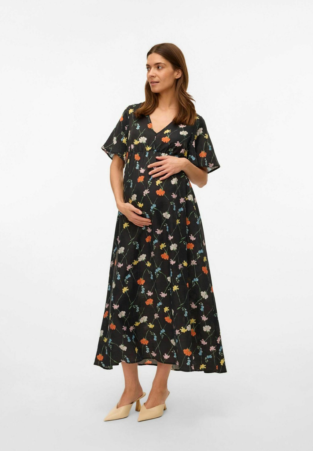 

Платье макси Vero Moda, черный