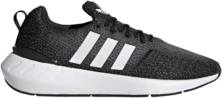 Мужские кроссовки adidas Swift Run 22, белый/черный/серый — фото 2