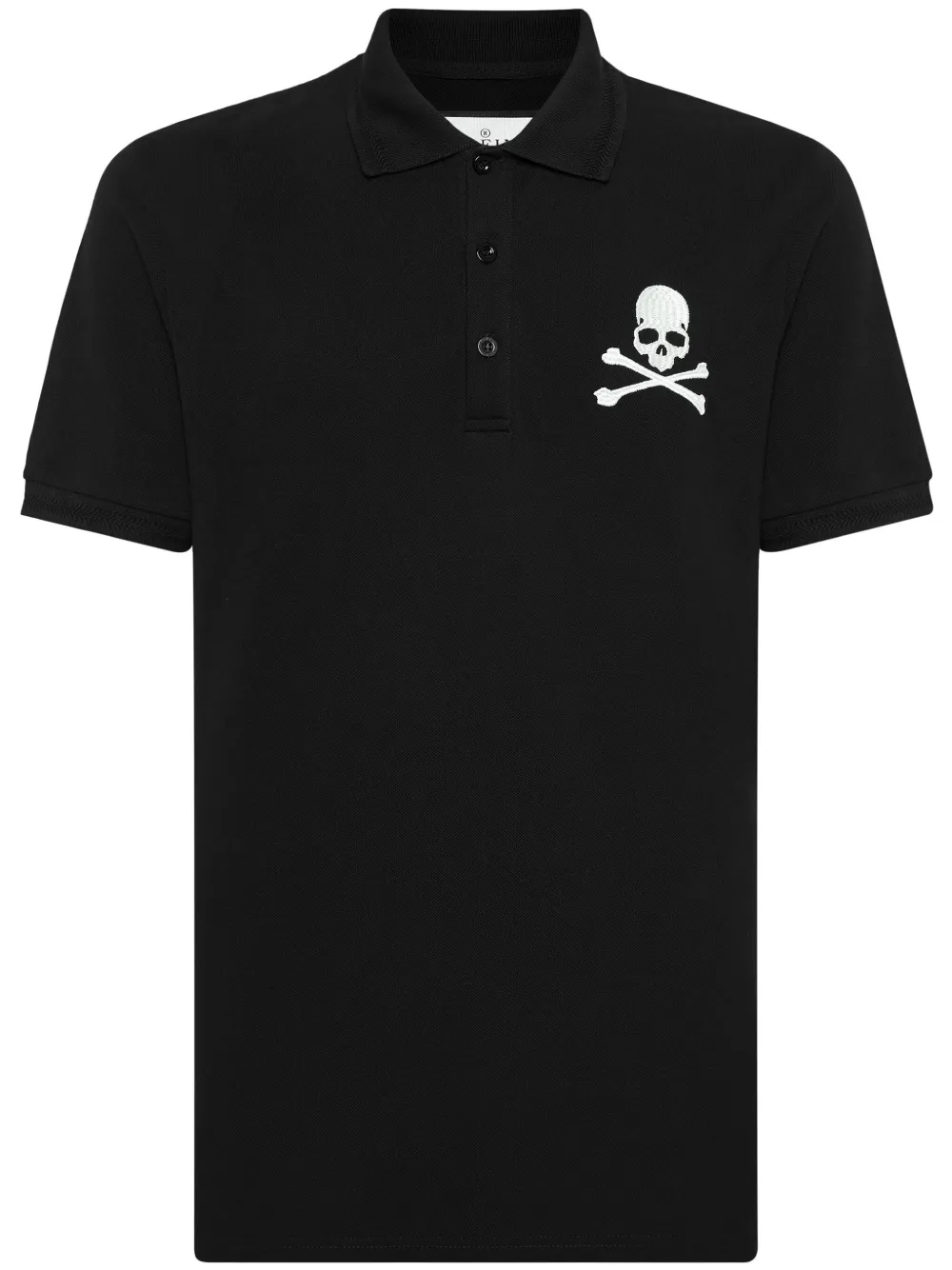 

Рубашка поло с принтом Skull & Bones Philipp Plein, черный