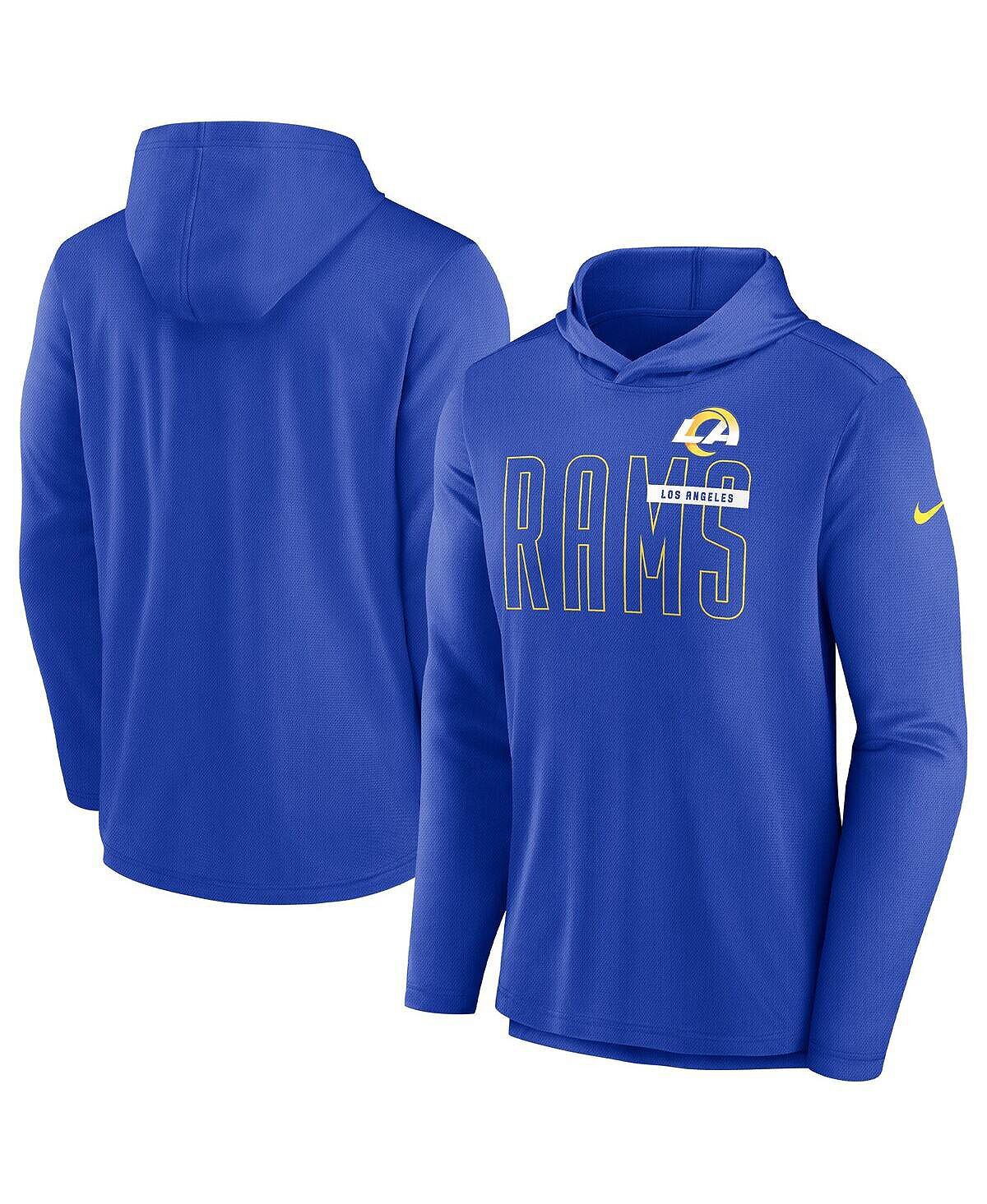 

Мужской пуловер с капюшоном Royal Los Angeles Rams Performance Team Nike