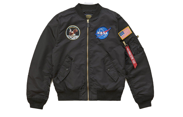 

Alpha Industries Бейсбольная куртка мужская черная, Black