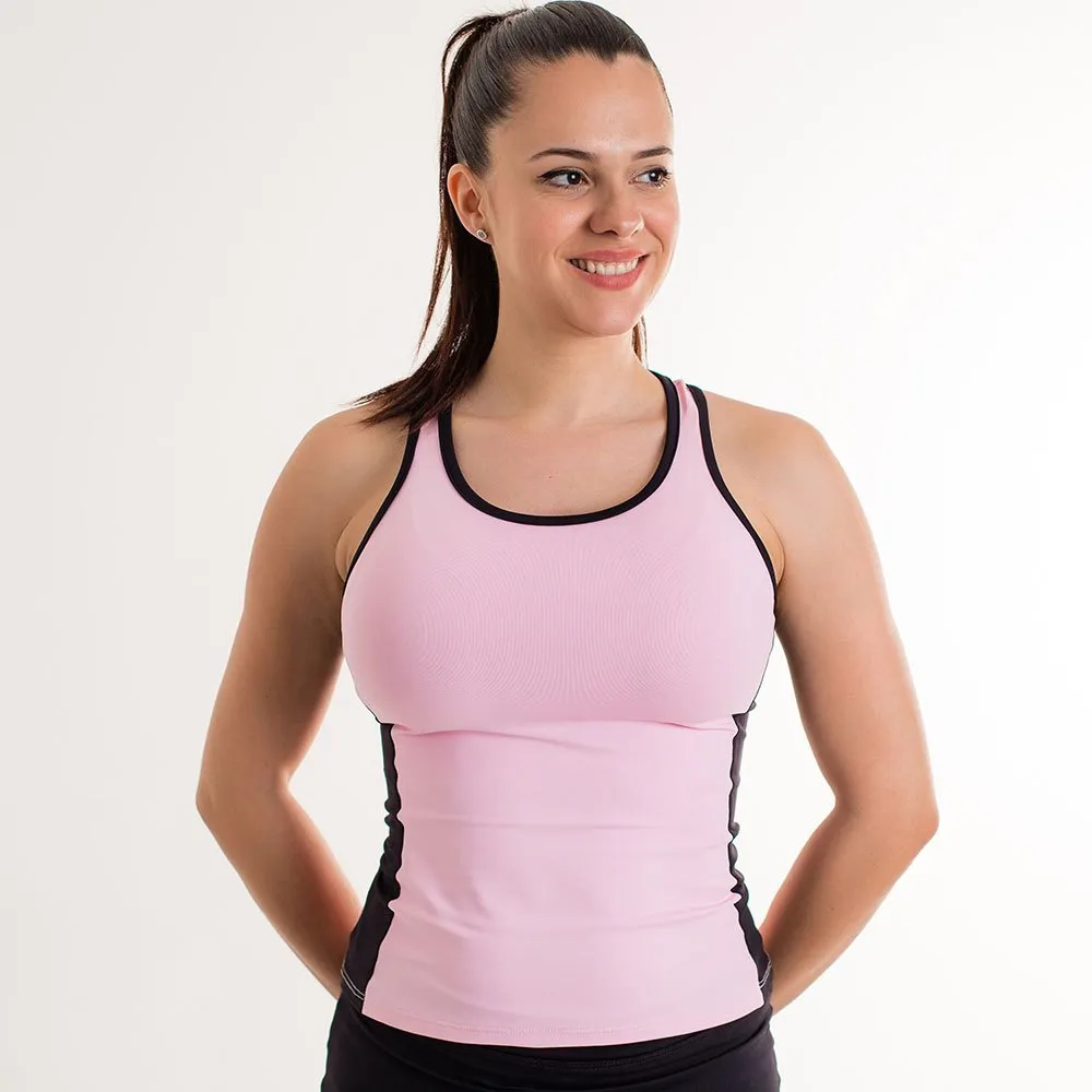 

Футболка без рукавов Belenberbel Love, розовый