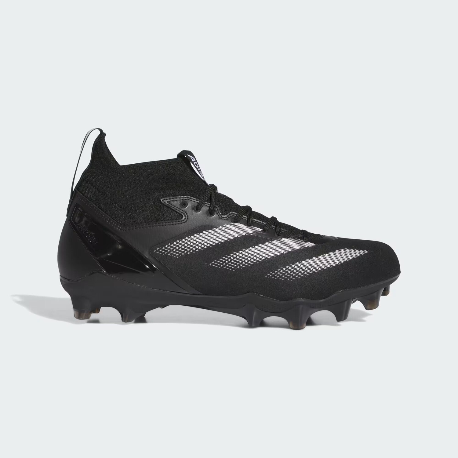 

Футбольные бутсы Adizero Impact+ Adidas, цвет Core Black/Cloud White/Core Black