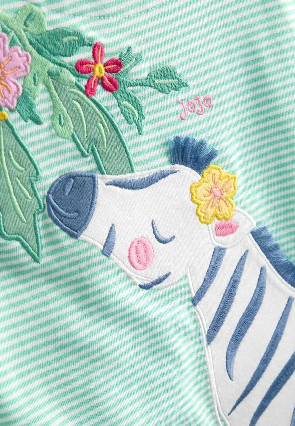 Футболка с принтом стандартного кроя Jojo Maman Bébé, Green — фото 3