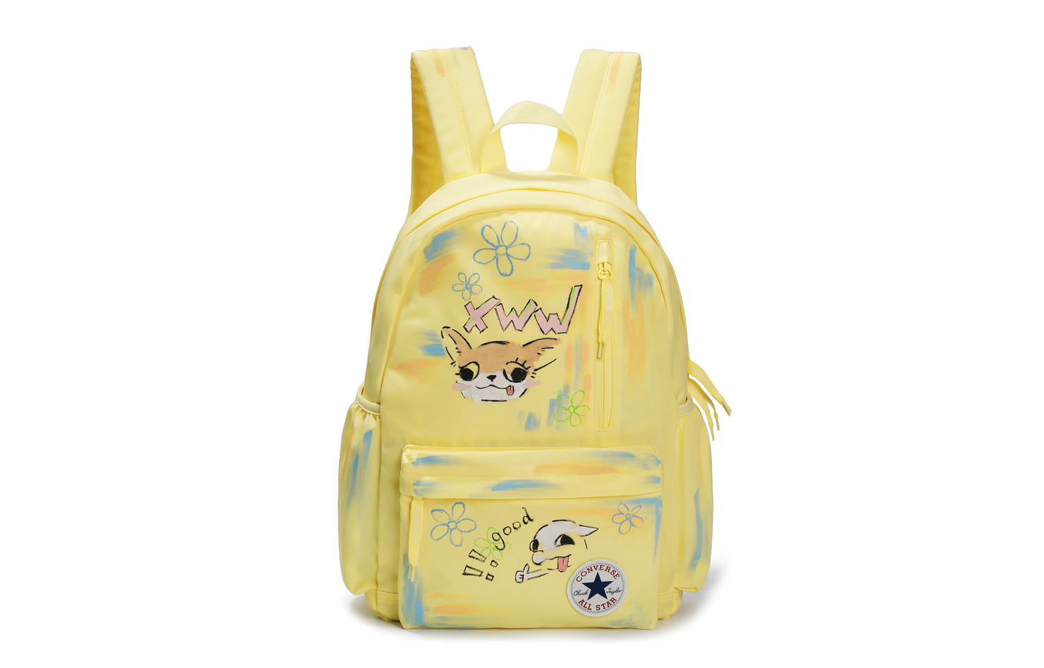 

Converse Средний унисекс рюкзак из полиэстера цвета гусиного яйца, Goose Egg Yellow