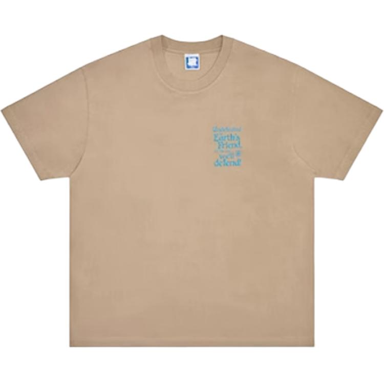 

Футболка женская с круглым вырезом, умеренно прямого кроя UNDEFEATED, серо-коричневый