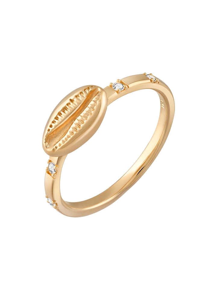 

Caï Кольцо 925/- Sterling Silber in gelb