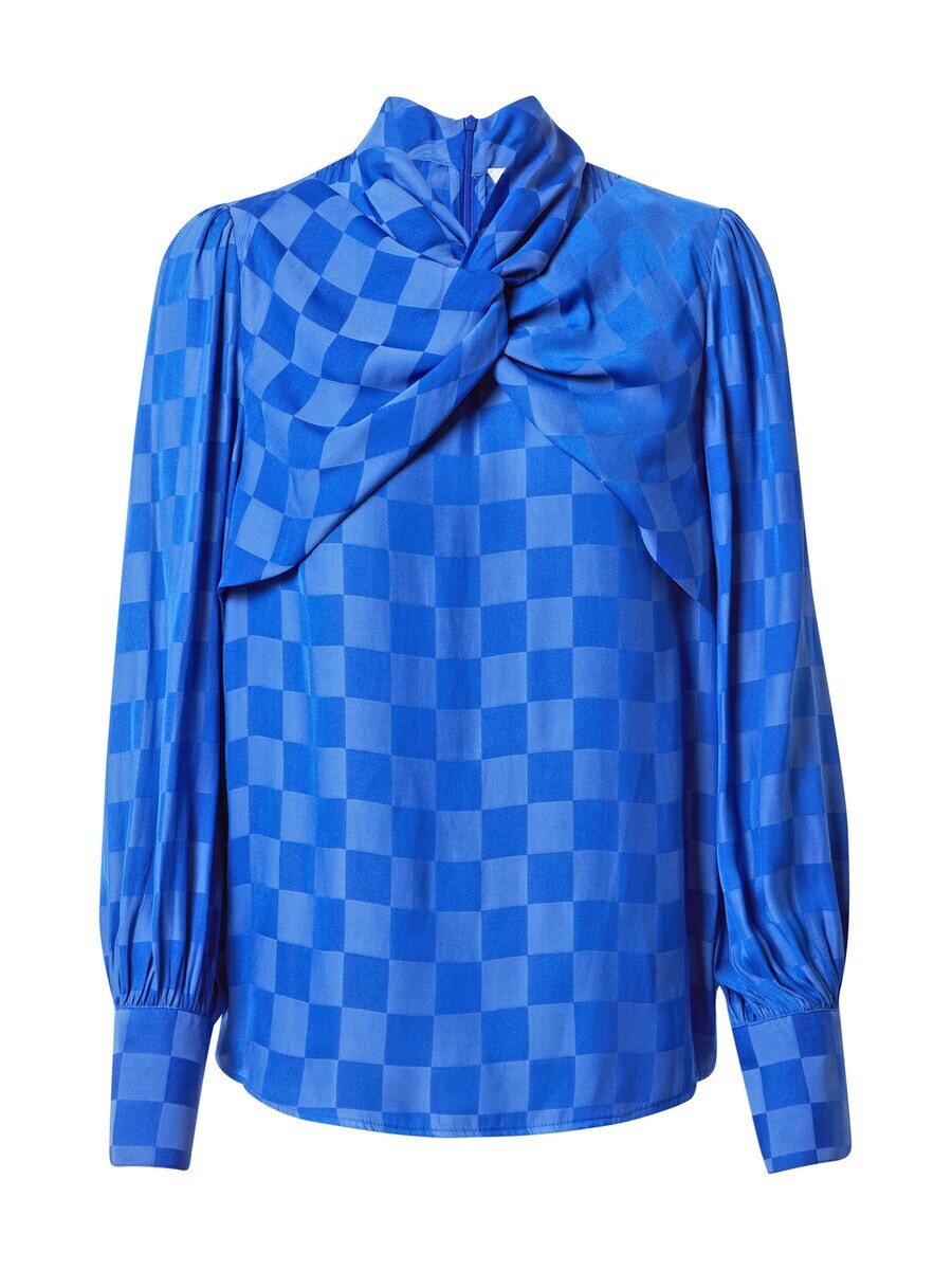 

Блузка Warehouse Blouse, цвет smoke blue/royal blue