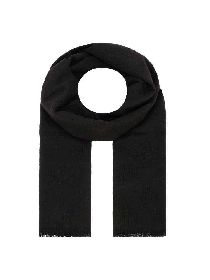 

Шарф Guess, черный