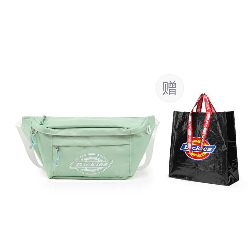 

Dickies Полиэстеровый наплечный поясной рюкзак кроссбоди через плечо, [Green]Shopping Bag