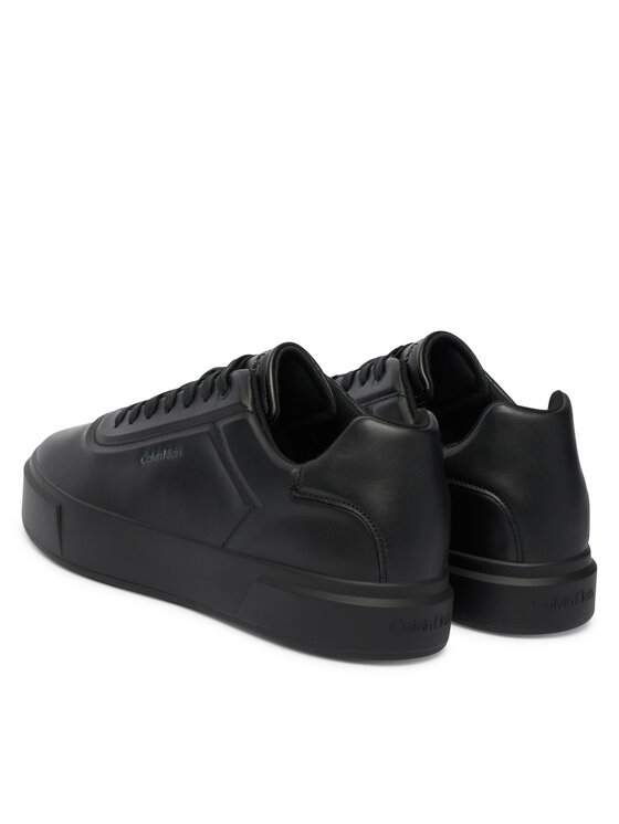 Кроссовки Basket Cups Oxf Lup Hf Lth YM0YM01452 Calvin Klein, черный — фото 3