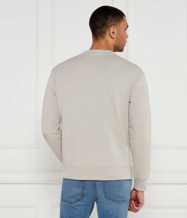 Технический свитер интерлок Loose fit Calvin Klein, желтый — фото 3