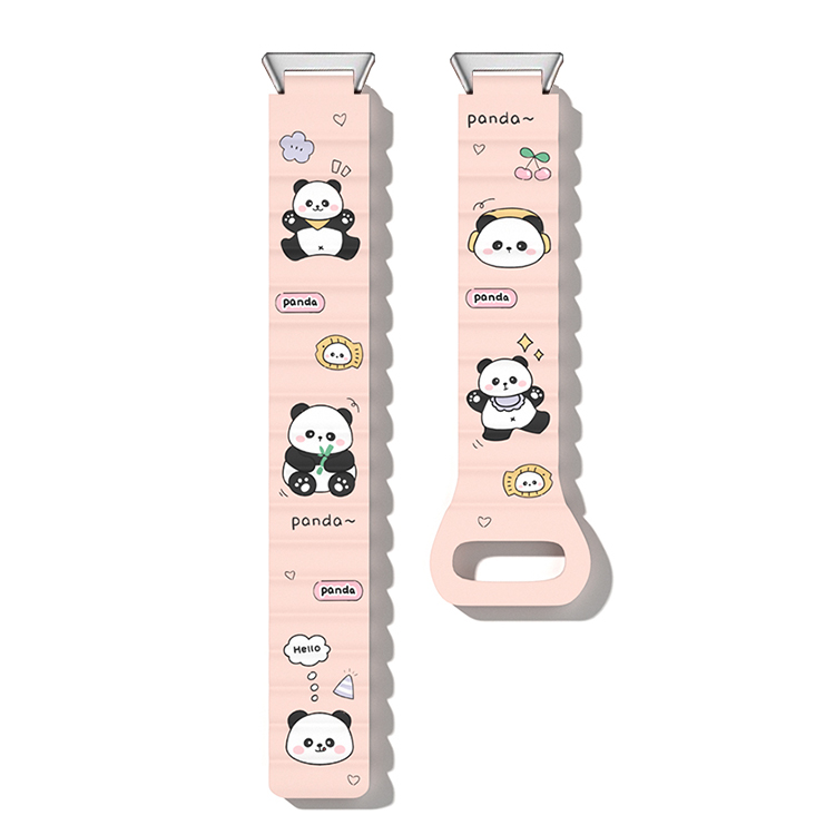 

IBOANN Часы Watch Band Huawei Compatibility 203mm Silicone Material, Cute Bear