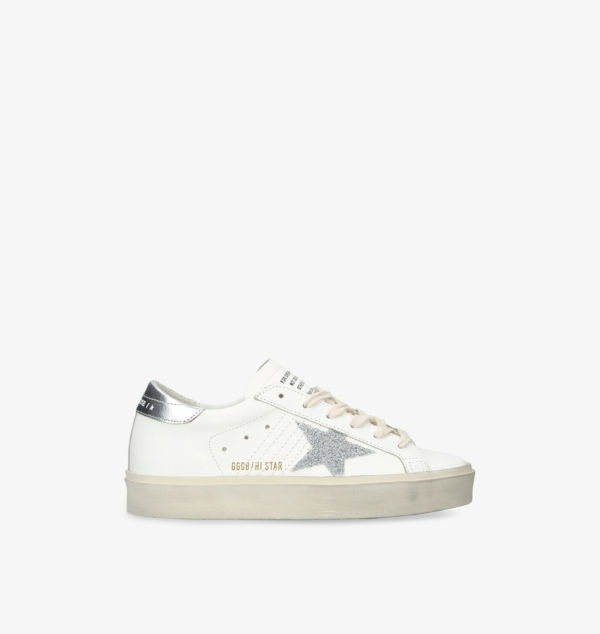 Низкие кожаные кроссовки Hi star 10449 Golden Goose, мультиколор