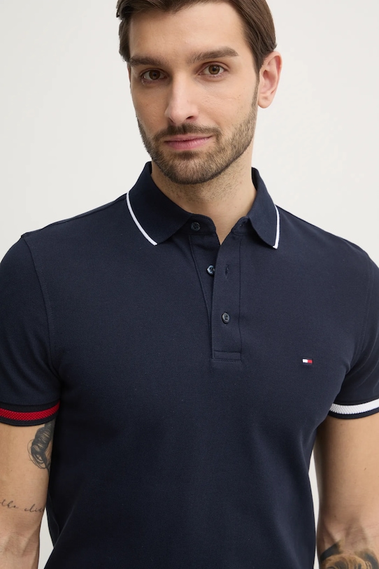 

Поло Tommy Hilfiger, темно-синий