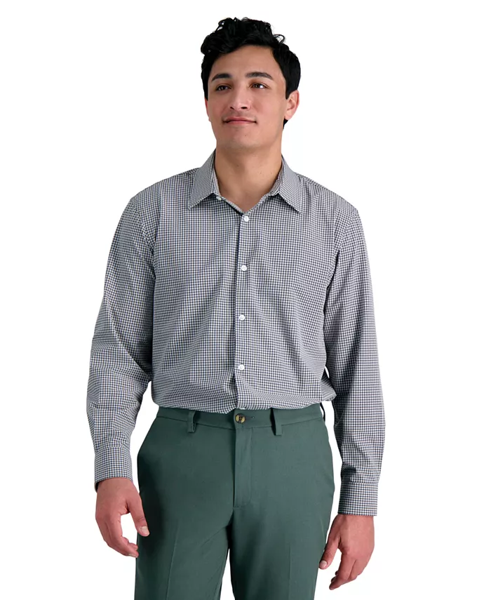 

Мужская классическая рубашка Smart Wash Haggar, черный