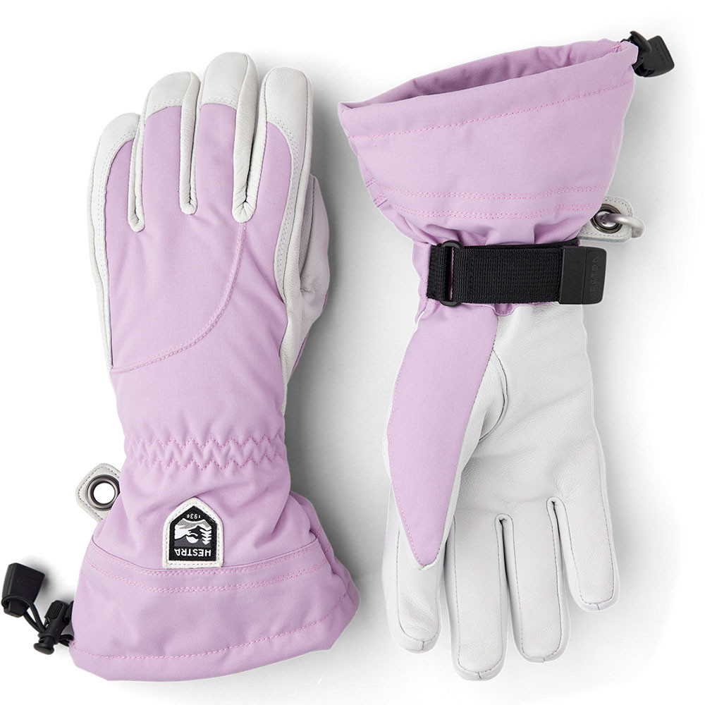 

Перчатки Hestra Heli (женские), Syringa/Off White