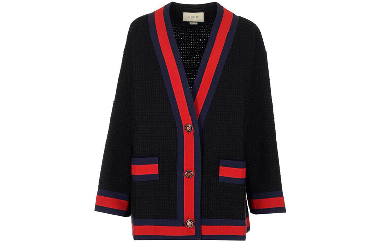 

Кардиган женский Gucci, черный / красный