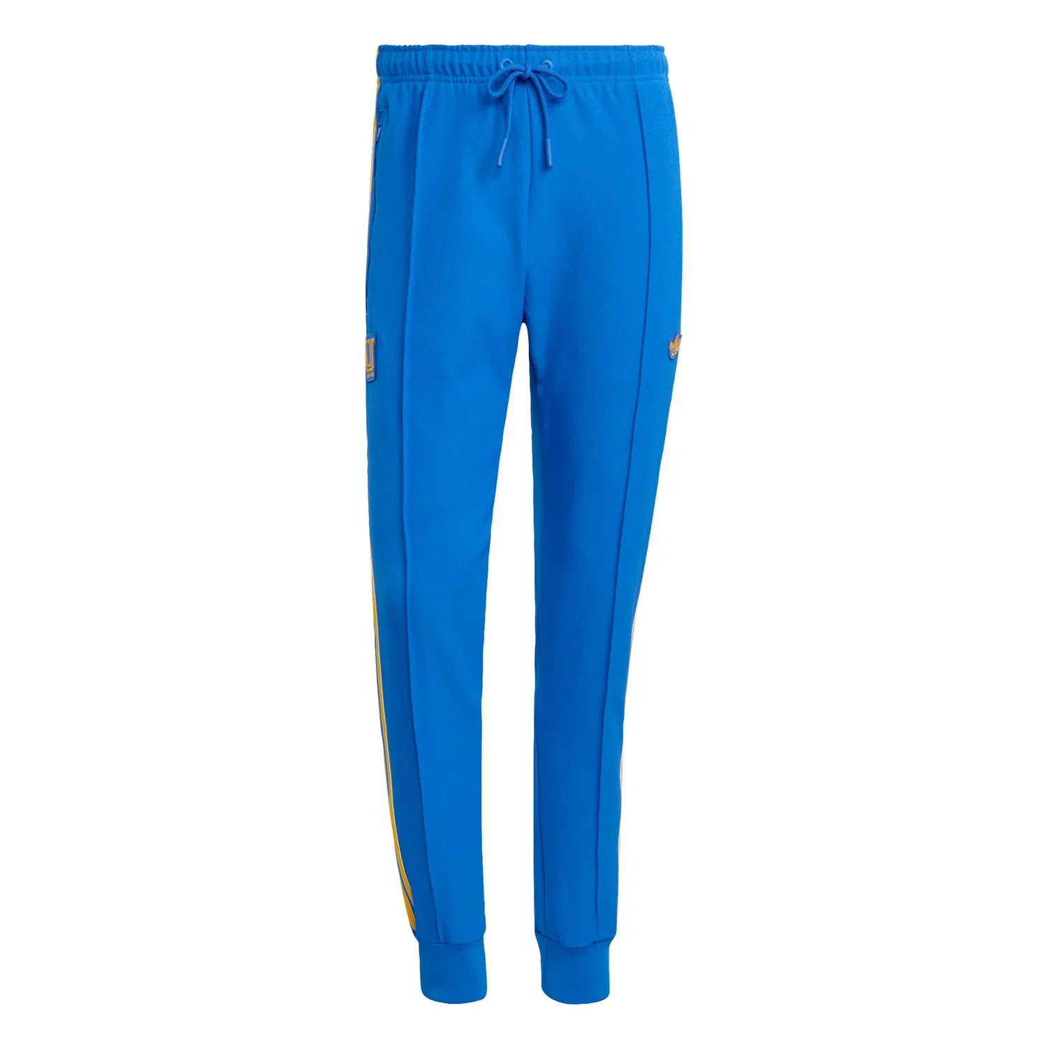 Спортивные брюки Adidas Originals зауженного кроя Tigres UANL Terrace Icons синего цвета
