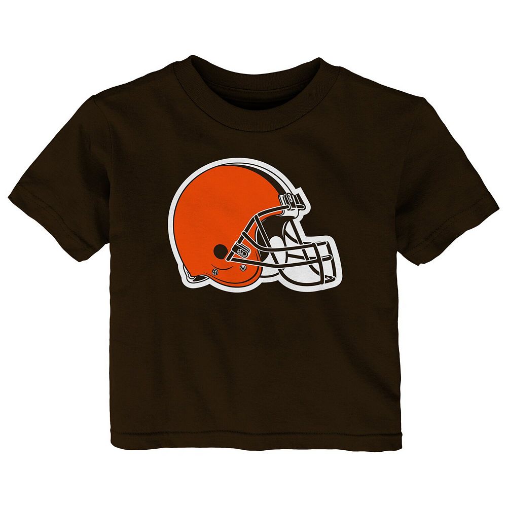 

Коричневая футболка с логотипом Infant Cleveland Browns Primary Outerstuff, цвет Brn Brown