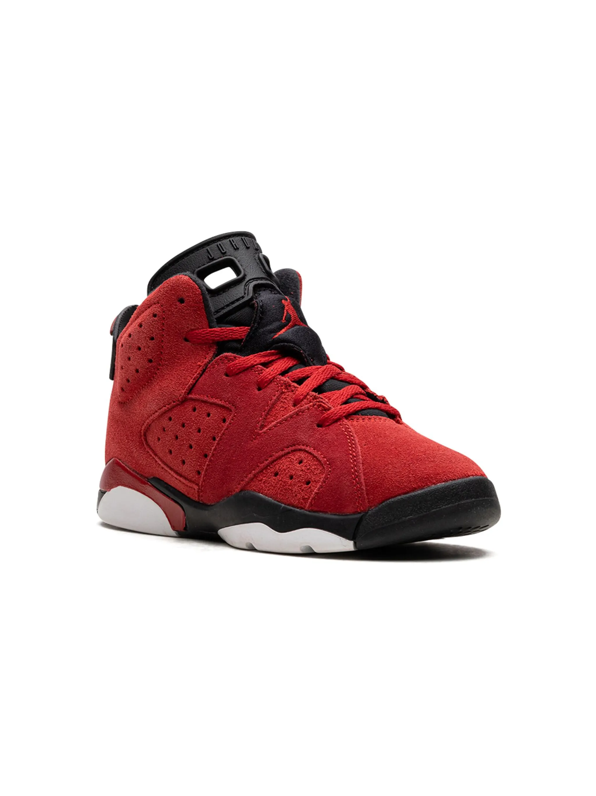 Кроссовки Air Jordan 6 Toro Bravo Jordan Kids, красный — фото 2