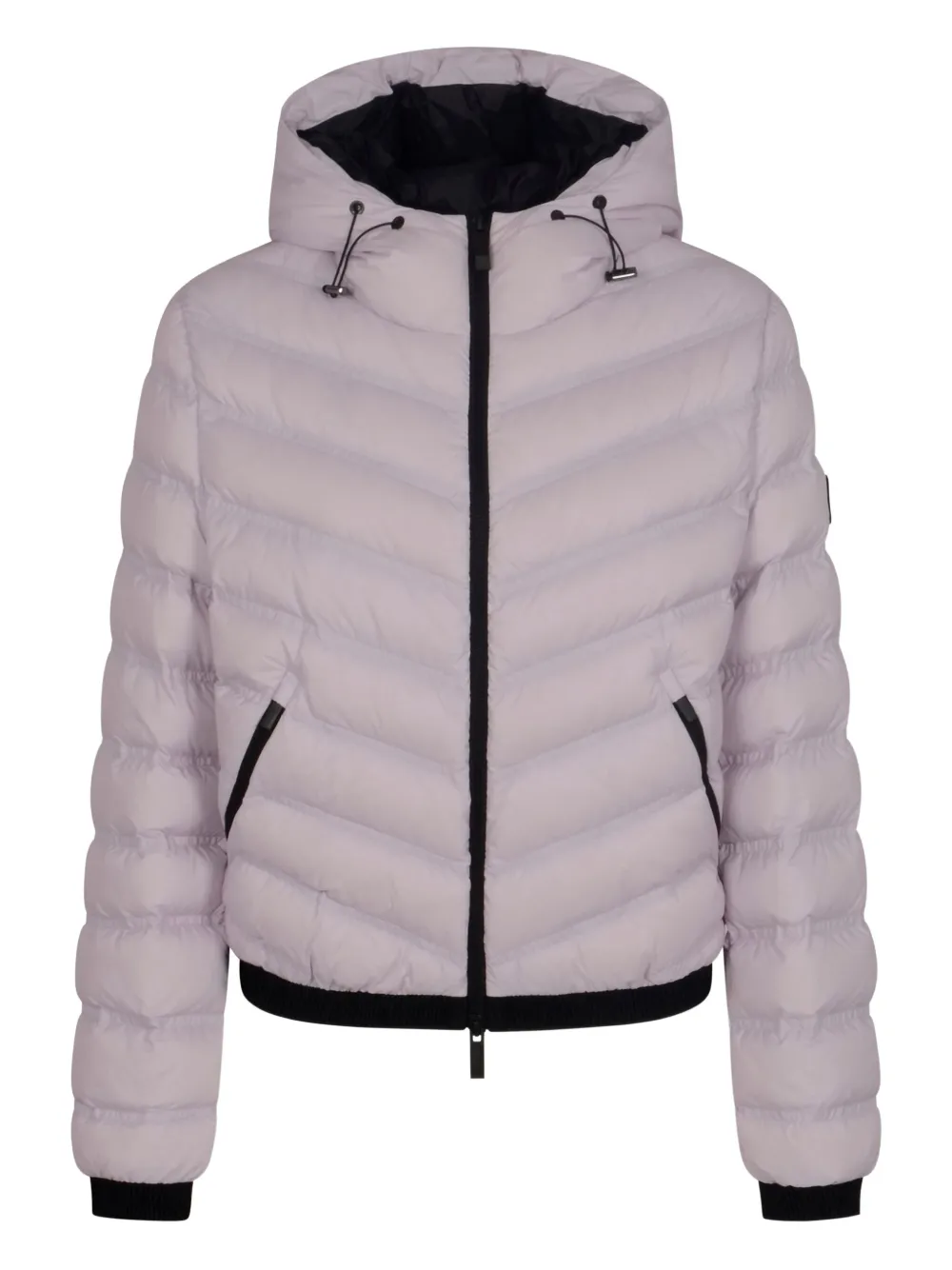 

Стеганая куртка с капюшоном MONCLER, розовый