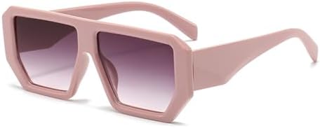 

Солнцезащитные очки в винтажной оправе большого размера для женщин и мужчин, ретро-очки с многоугольными линзами, защитные очки для мужчин и женщин, прямоугольные очки MTZJH, 3