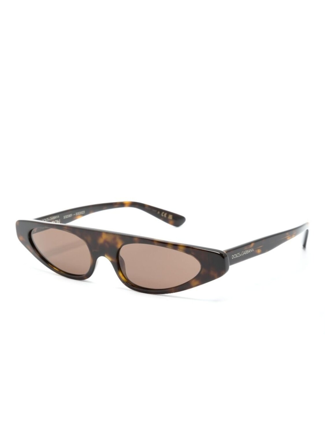 

Солнцезащитные очки Re-Edition Dna Dolce & Gabbana Eyewear, коричневый