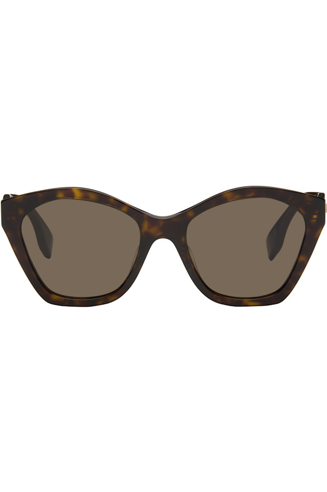 

Кошачьи очки с надписями модель Lettering Fendi, мультиколор