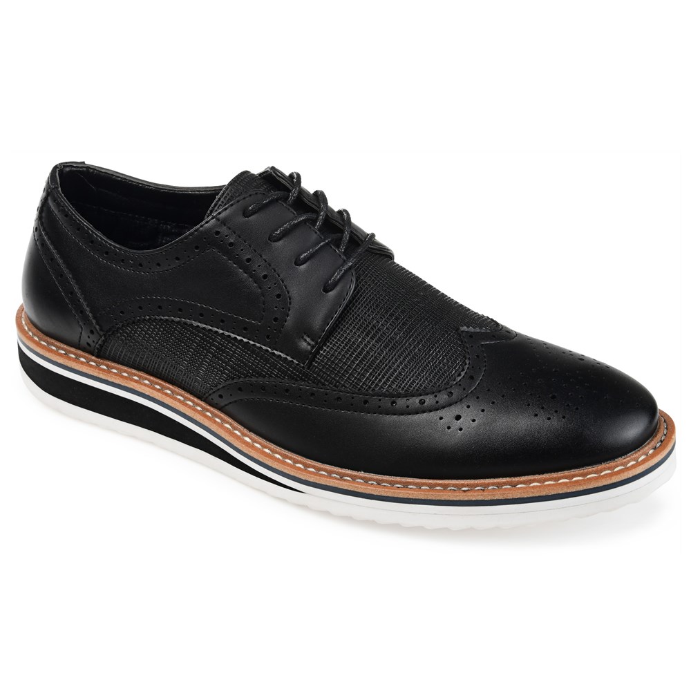 

Мужские оксфорды Warrick Wing Tip Vance Co., черный