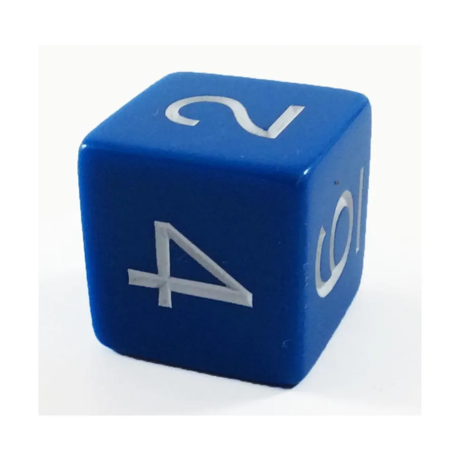 

Джамбо d6 - синий, Dice - Jumbo Opaque (Koplow)