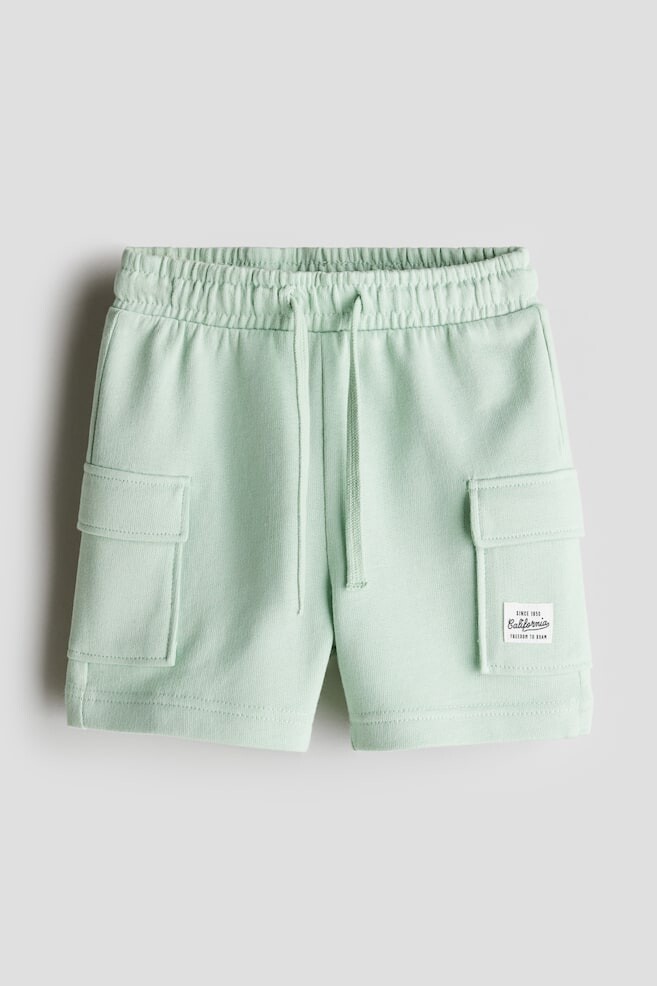 

Шорты-Карго из трикотажной ткани H&M, зеленый