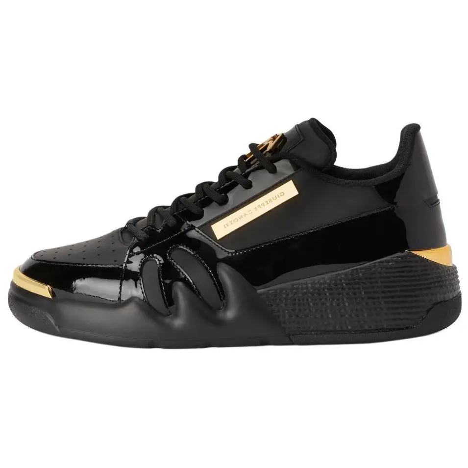 

Массивные кожаные кроссовки Talon Giuseppe Zanotti, черный