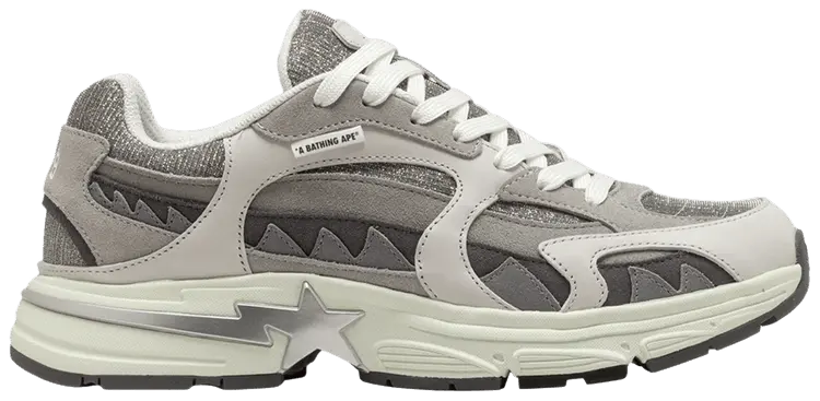 

Кроссовки BAPE Shark Sta #1 M2, серебряный