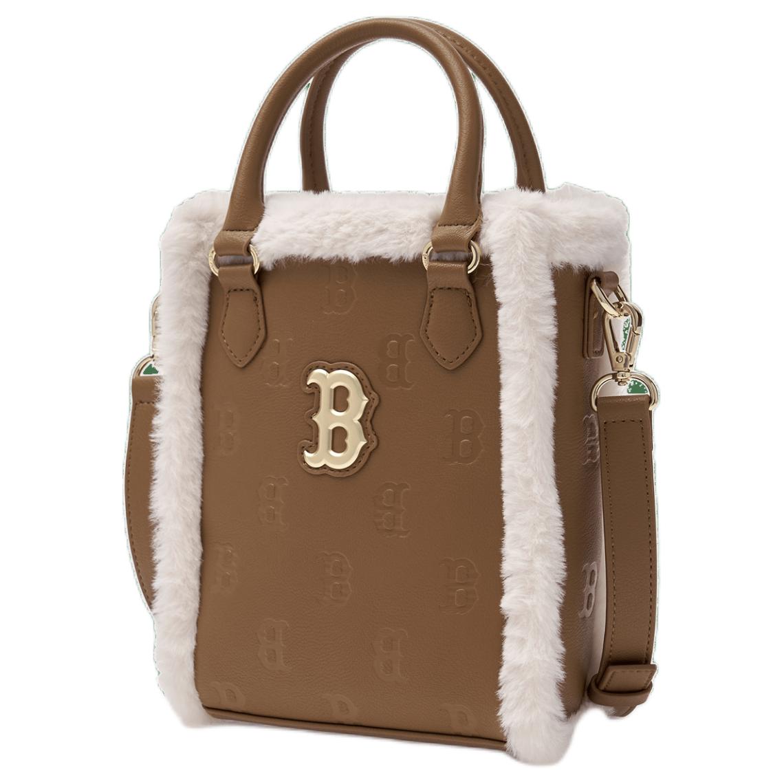 

MLB Сумка бежевая, Beige