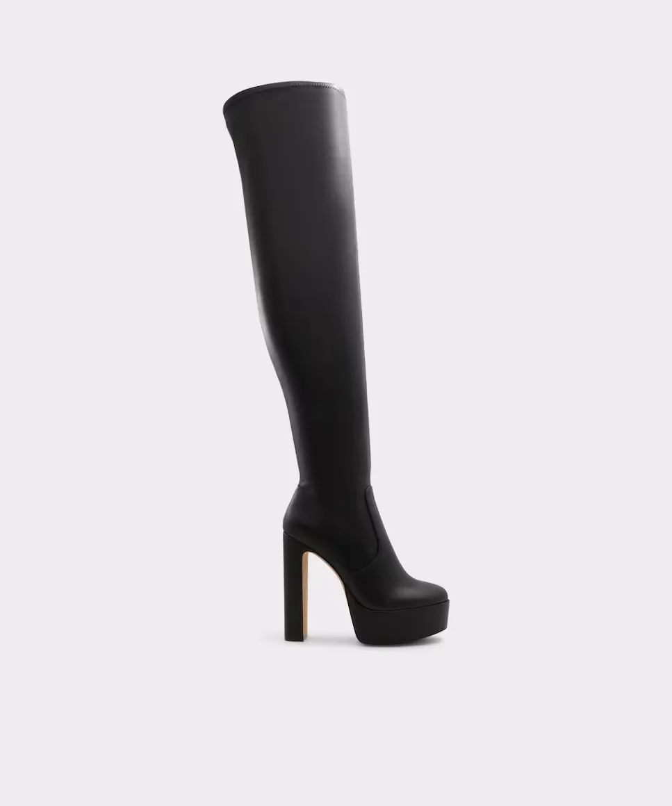 

Женские ботинки черного цвета с круглым носком Aldo, черный